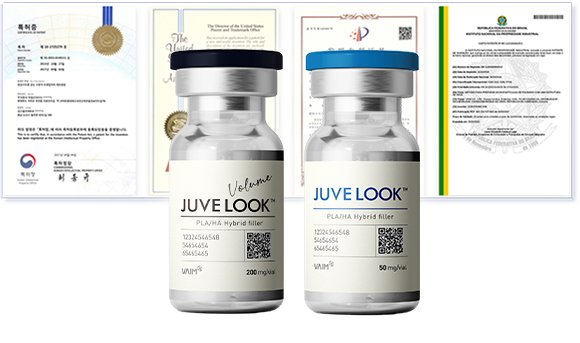 通过美国FDA认证的安全成分Juvelook Juvelook Volume安瓶及认证证书